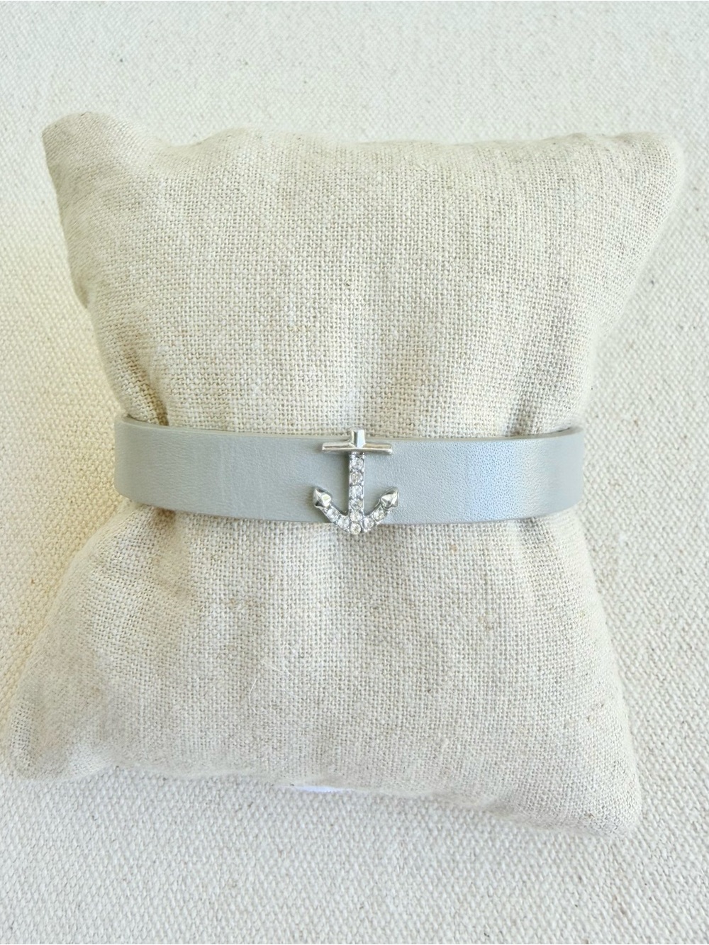 *Charm Bracelet Set* KEEP COLLECTIVE Retired *Special Pricing* Grey “Anchor”